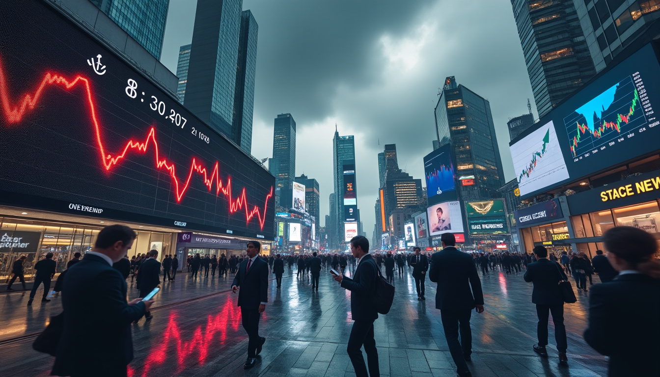 découvrez comment la hausse des tarifs impacte les marchés boursiers mondiaux, entraînant une période de baisse significative. analysez les facteurs économiques derrière cette tendance et ses implications pour les investisseurs.
