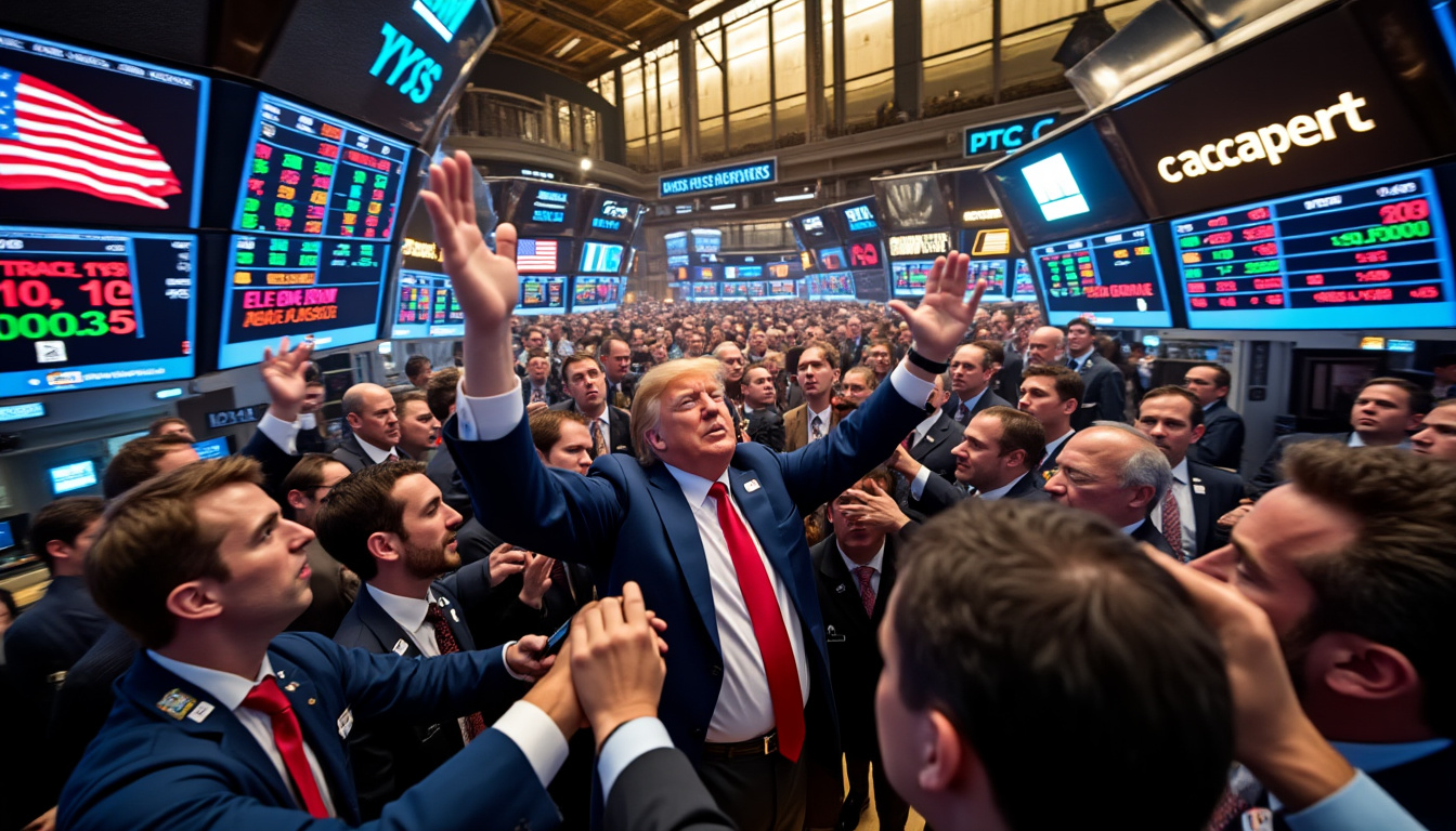 découvrez comment l'élection de donald trump a suscité une effervescence sur les marchés financiers, entraînant des fluctuations significatives et des opportunités pour les investisseurs. analyse des impacts économiques et des tendances du marché post-électoral.
