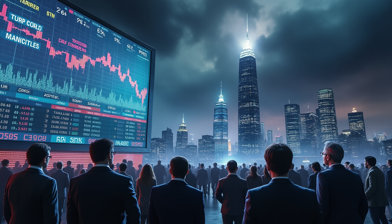 découvrez comment les droits de douane imposés par trump pourraient plonger le marché français, notamment le cac 40, sous la barre des 7.000 points, alors que les etats-unis frôlent un hiver économique nucléaire. analyse des enjeux économiques et des répercussions sur les marchés.