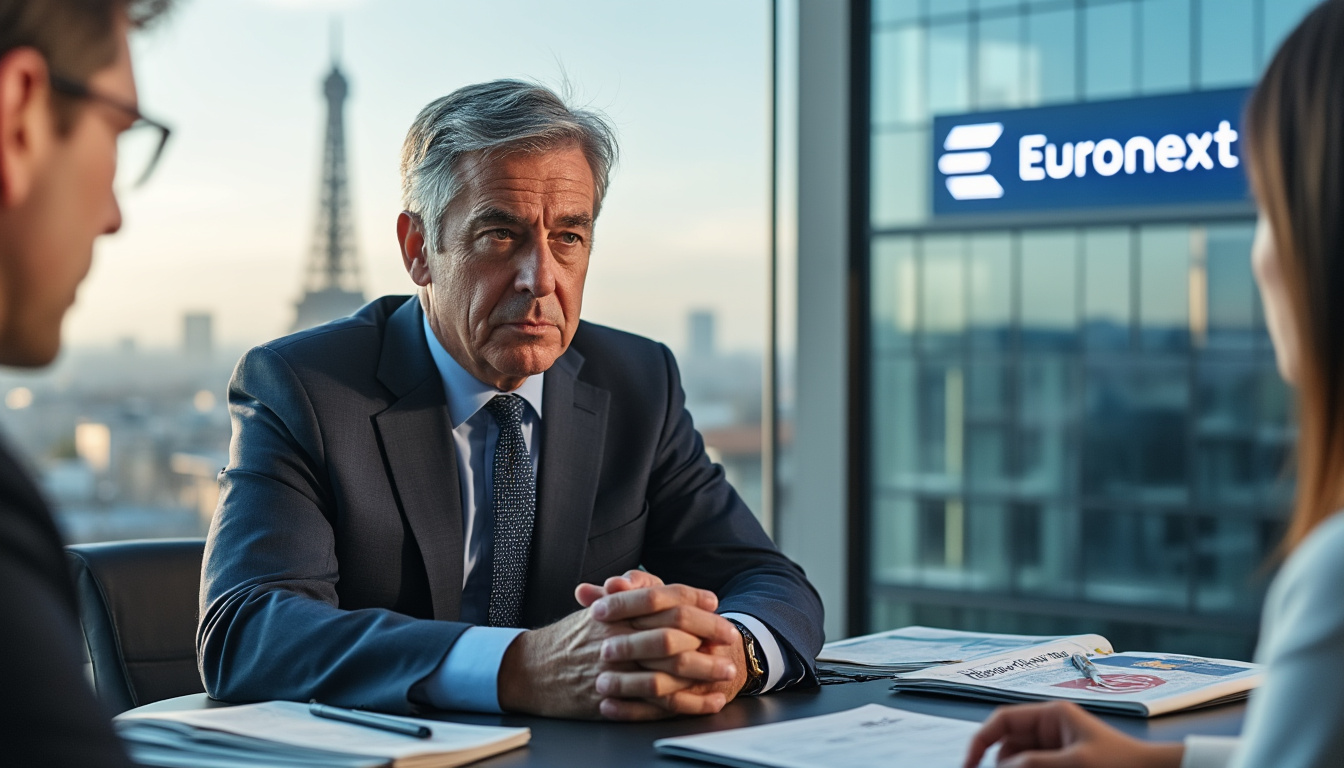 découvrez les réflexions du dirigeant d'euronext sur les défis économiques et politiques auxquels l'europe fait face en raison des tensions provoquées par donald trump. un entretien qui éclaire le paysage financier européen et les stratégies à adopter pour naviguer dans ces eaux troubles.