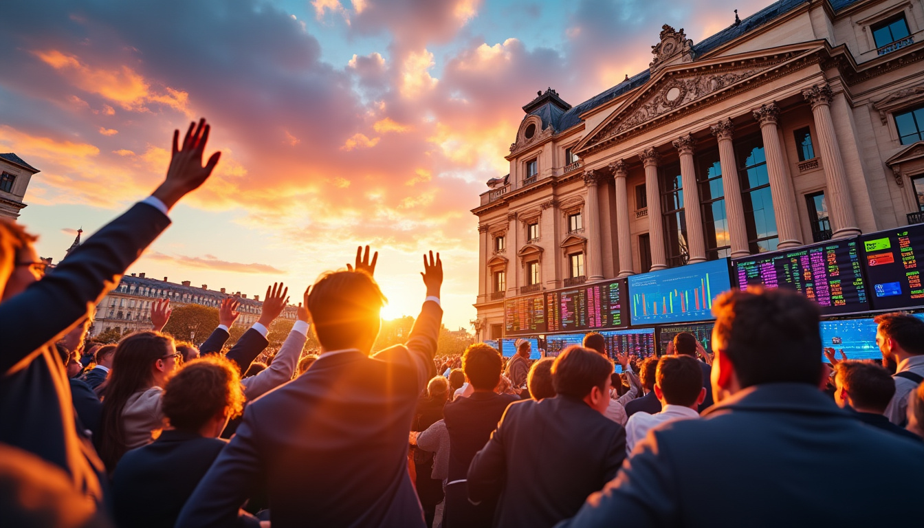 découvrez comment la bourse de paris a clôturé la journée sur une note positive, soutenue par un regain d'optimisme sur les marchés. analyse des facteurs clés et des tendances à suivre.