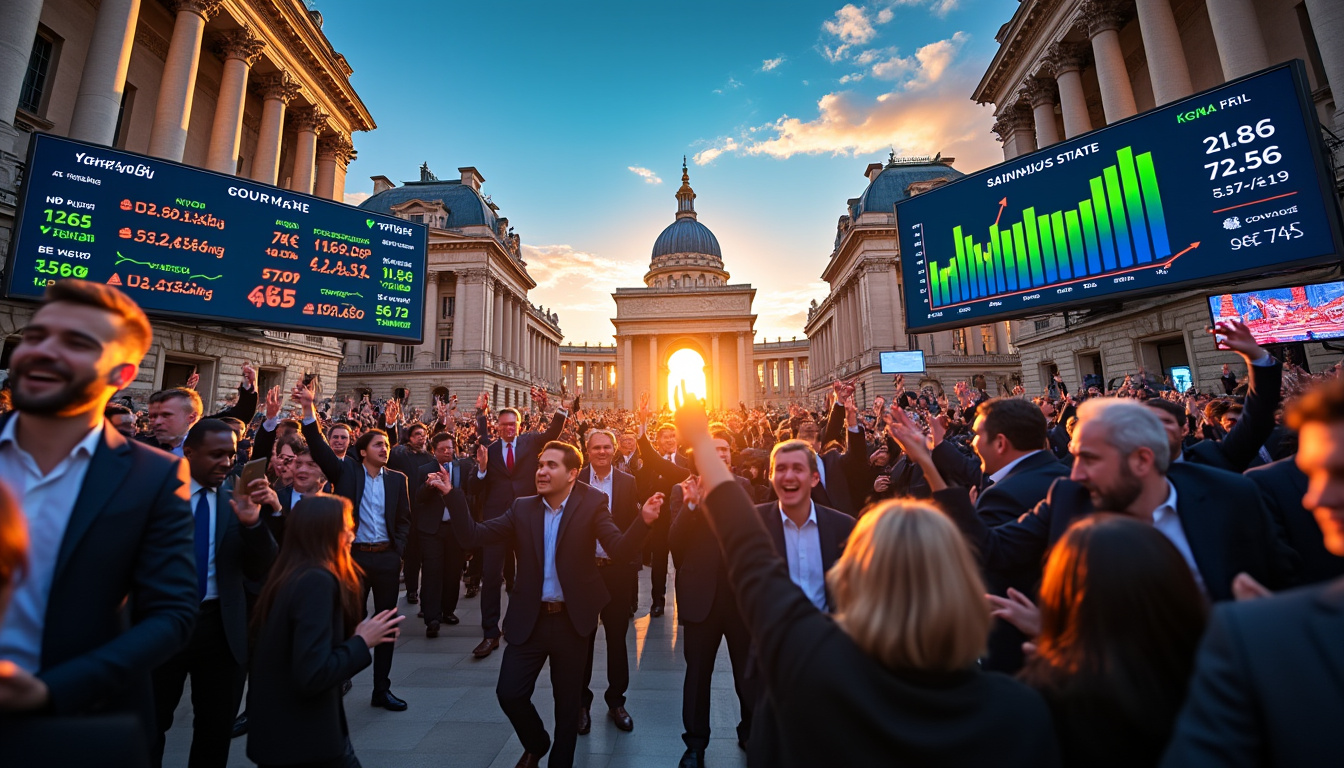 découvrez comment la bourse de paris a connu une ascension spectaculaire grâce aux dernières actualités sur les relations commerciales entre la chine et les états-unis. analyse des facteurs clés et des perspectives pour les investisseurs.