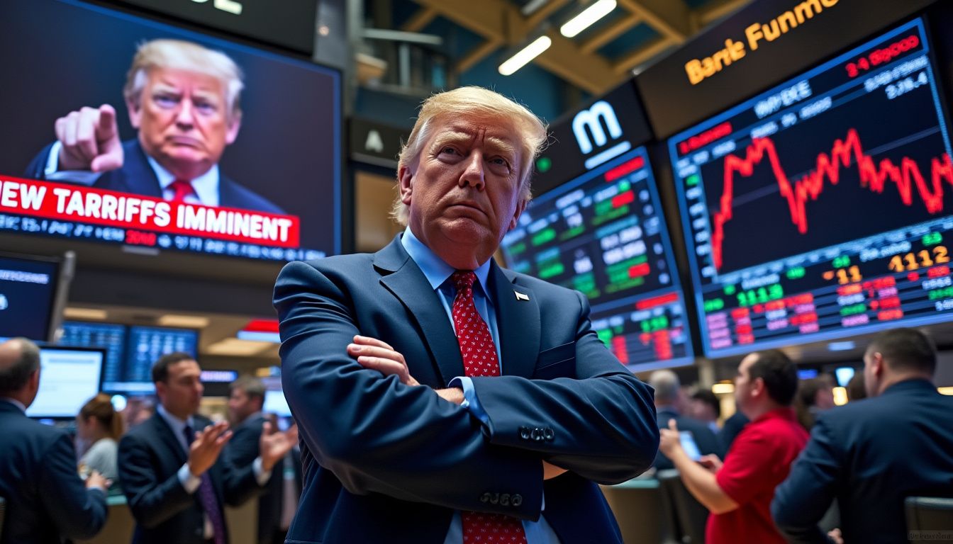 découvrez les dernières mises à jour sur la bourse en chute de 300 points suite aux menaces de nouveaux tarifs douaniers de trump sur l'ue et apple. analysez les impacts économiques et restez informé des développements en temps réel.