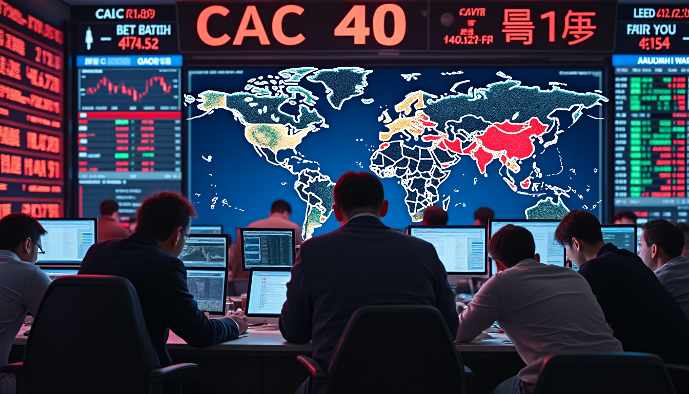 découvrez comment la chine maintient sa position face à trump, mettant le cac 40 sous pression. analyse des impacts économiques et des stratégies des deux géants sur le marché.