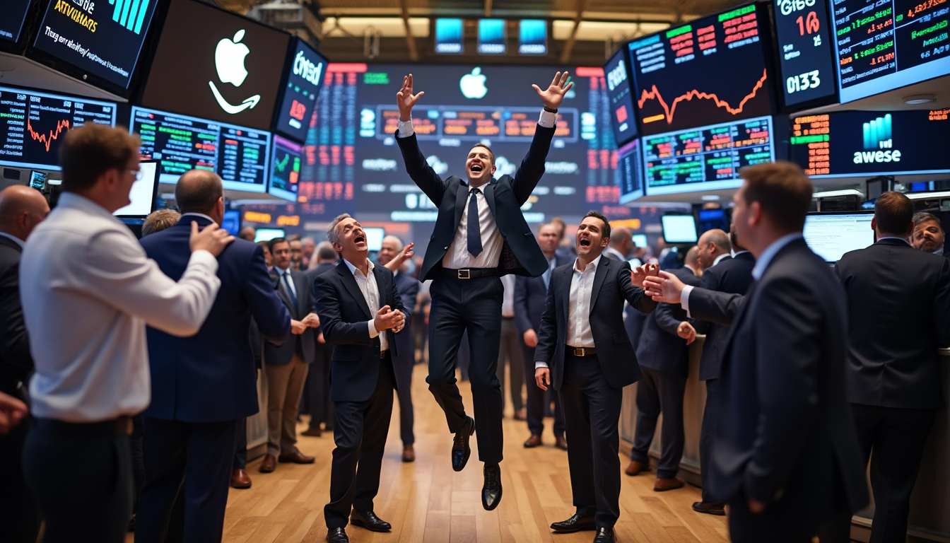 découvrez comment les indices boursiers américains affichent une tendance positive ce jeudi, en attendant les annonces cruciales d'apple et d'amazon. analyse des facteurs influençant le marché et des attentes des investisseurs.