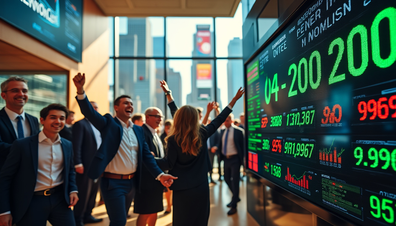 les marchés boursiers américains affichent des gains ce lundi, soutenus par un accord entre les états-unis et la chine visant à réduire les droits de douane. découvrez les impacts de cet accord sur l'économie et les marchés financiers.