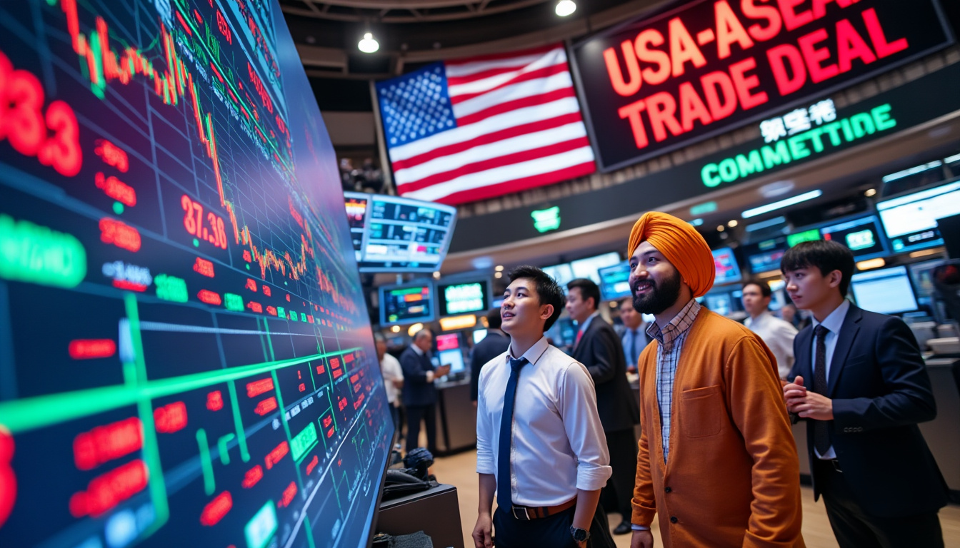 découvrez comment les marchés boursiers asiatiques réagissent positivement aux récentes décisions de la réserve fédérale américaine tout en restant attentifs aux implications de l'accord commercial annoncé par donald trump. analyse des tendances et des impacts sur l'économie régionale.