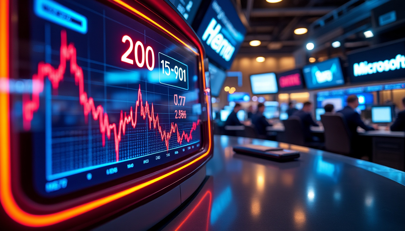 découvrez en temps réel l'évolution du marché boursier américain avec une attention particulière sur la chute de 200 points du dow jones, suite à l'annonce de microsoft concernant des milliers de suppressions de postes. restez informé des dernières tendances et impacts sur les marchés.