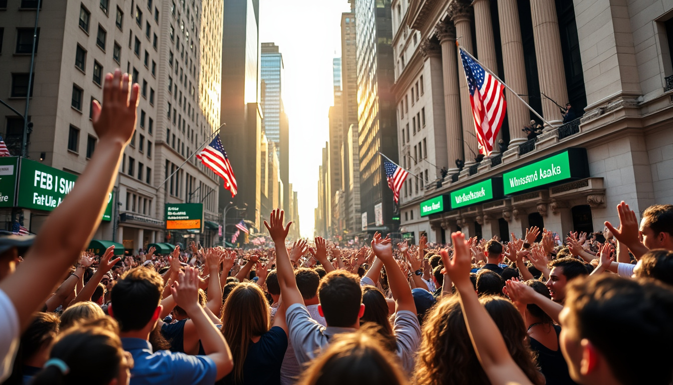 découvrez comment wall street termine la semaine sur une note optimiste, soutenue par une confiance renouvelée après la publication des derniers chiffres de l'emploi aux états-unis. analyse des tendances du marché et des performances clés.