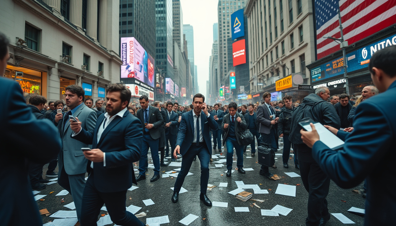 découvrez l'analyse du chaos sur wall street après une séance mouvementée, marquée par des fluctuations inattendues des marchés et des réactions passionnées des investisseurs. restez informé des tendances et des impacts économiques pour mieux comprendre cette situation tumultueuse.