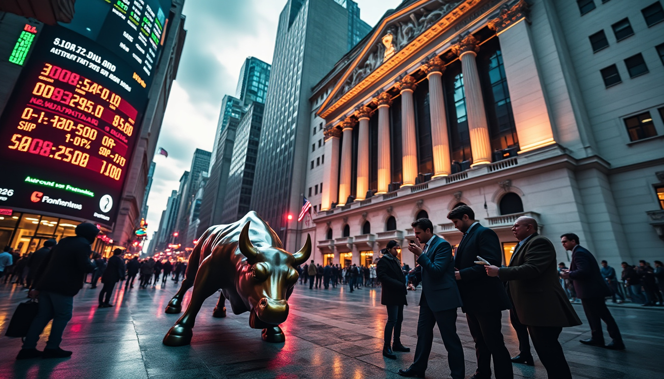découvrez comment wall street réagit aux récents chiffres économiques, marqués par une contraction surprise de l'économie américaine au premier trimestre. analyse des impacts sur les marchés financiers et perspectives d'avenir.