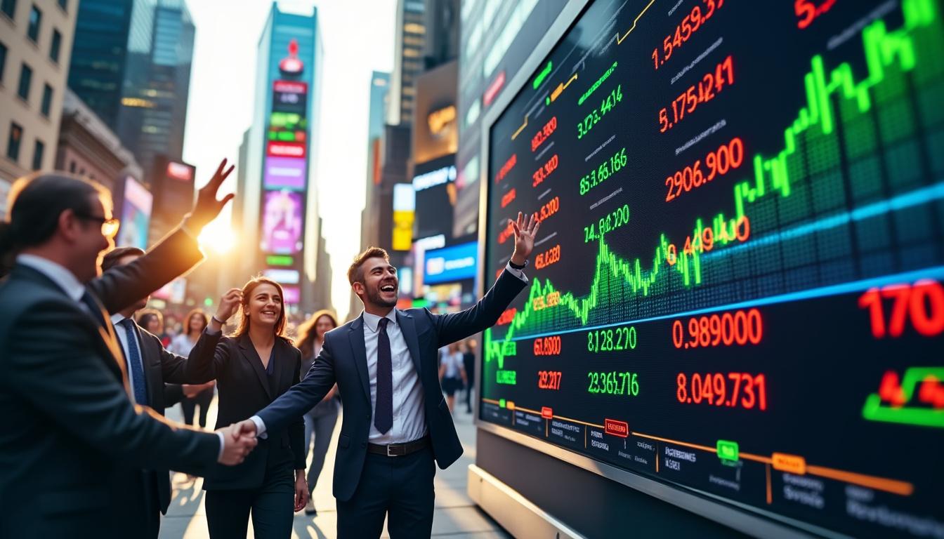découvrez comment les actions américaines ont enregistré leur plus forte hausse mensuelle depuis 2023, impulsées par des facteurs économiques clés et un regain de confiance des investisseurs. explorez les tendances du marché et ce que cela signifie pour votre portefeuille.
