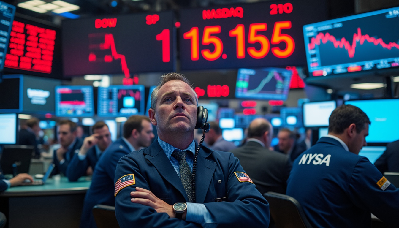 découvrez en temps réel l'évolution du marché boursier américain avec les indices dow, s&p et nasdaq, qui affichent actuellement des performances négatives. restez informé des dernières tendances et analyses pour mieux comprendre cette dynamique.