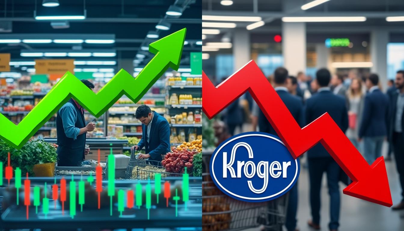 découvrez les performances du s&p 500 aujourd'hui, avec l'envolée spectaculaire de l'action de kroger et la chute inattendue de celle d'accenture. analysez les tendances du marché et les facteurs influençant ces mouvements.