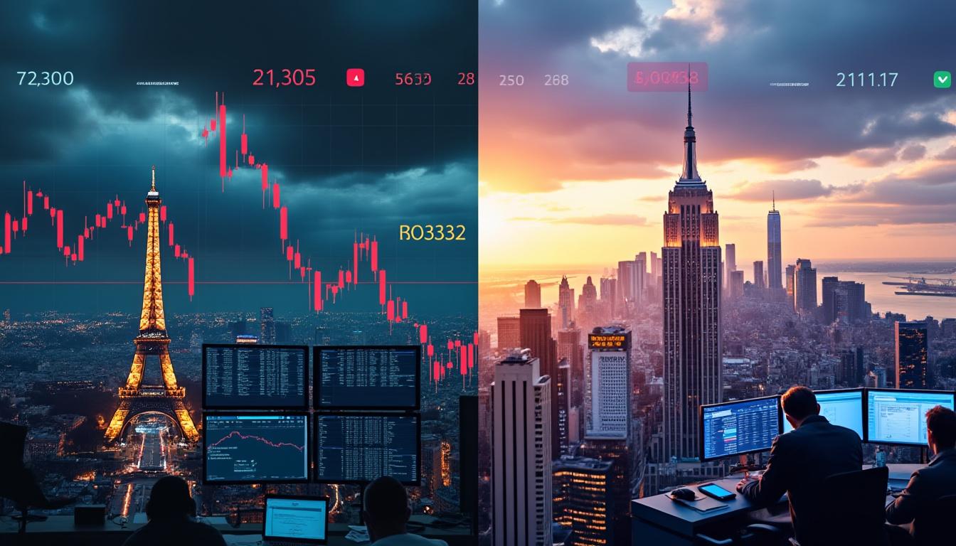 découvrez comment juin a été un mois difficile pour le cac 40, en contraste frappant avec la dynamique positive des marchés américains. analyse des performances et des tendances qui illustrent cette divergence.
