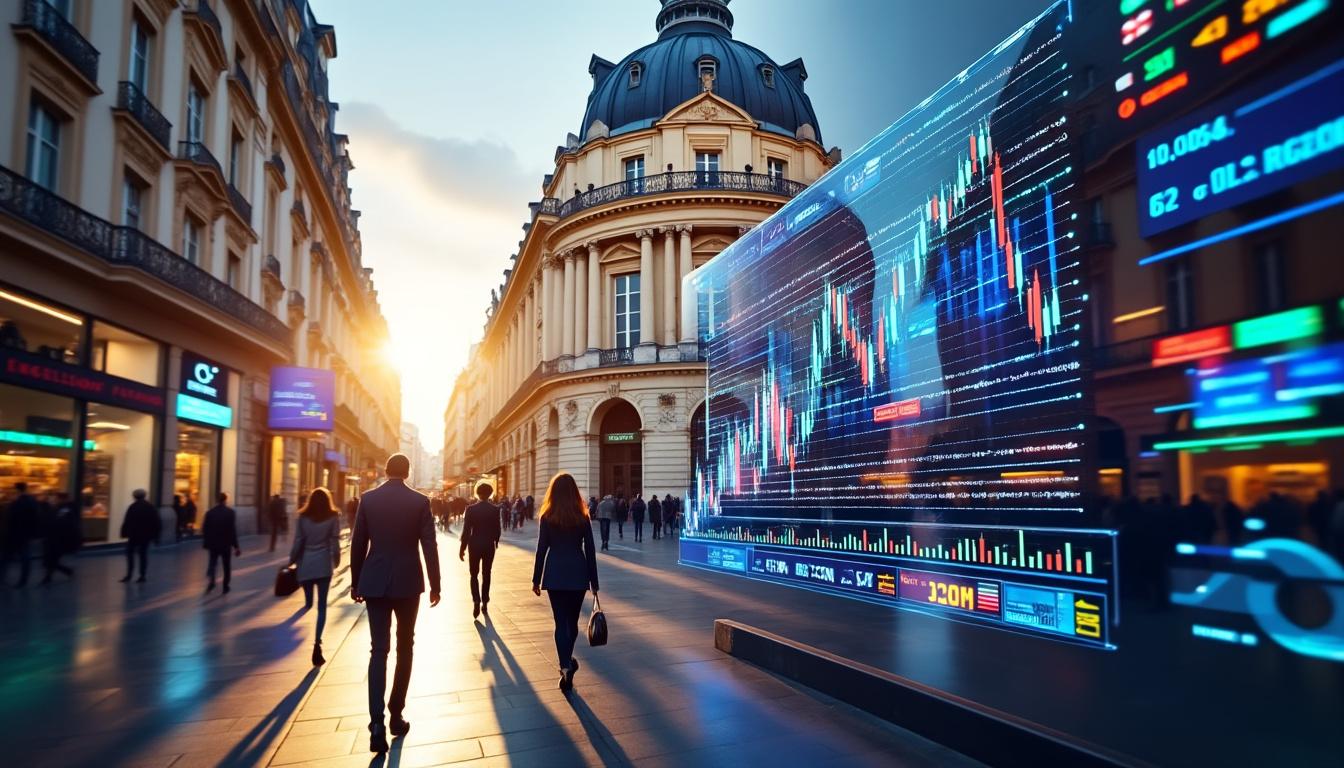 découvrez comment la bourse de paris prend un léger envol, tout en restant attentive aux derniers développements sur le marché de l'emploi aux états-unis et aux négociations commerciales en cours. analyse des tendances et des impacts sur les investisseurs.