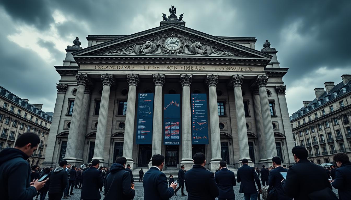 la bourse de paris clôture en légère baisse, alors que les investisseurs attendent des nouvelles des décisions commerciales de trump. analyse des impacts sur le marché et perspectives économiques.
