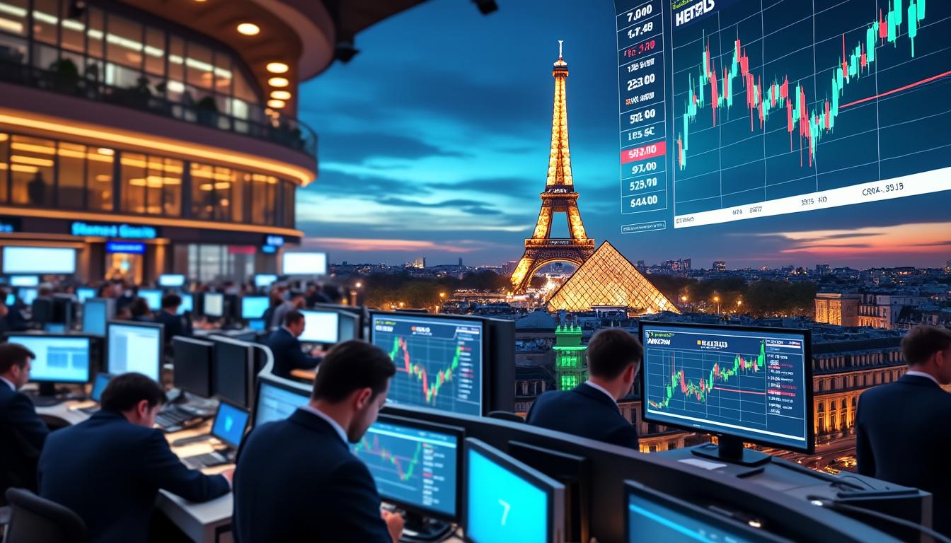 découvrez comment la bourse de paris se renforce malgré les tensions commerciales et les performances variées des entreprises. analyse des facteurs clés et des prévisions économiques.