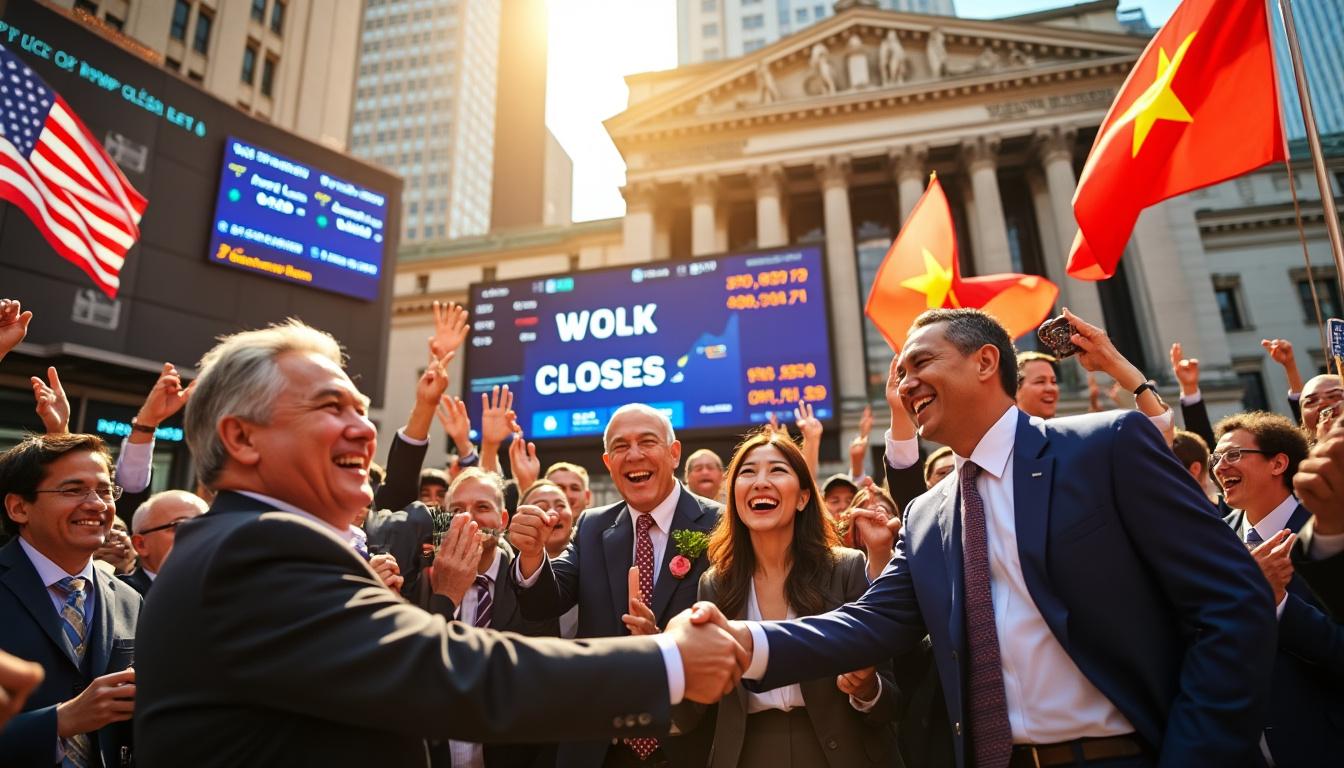 découvrez comment wall street a terminé sur une note positive grâce à l'accord commercial récemment signé entre le vietnam et les états-unis, renforçant les relations économiques et offrant de nouvelles opportunités de croissance. suivez les impacts de cet accord sur les marchés financiers.