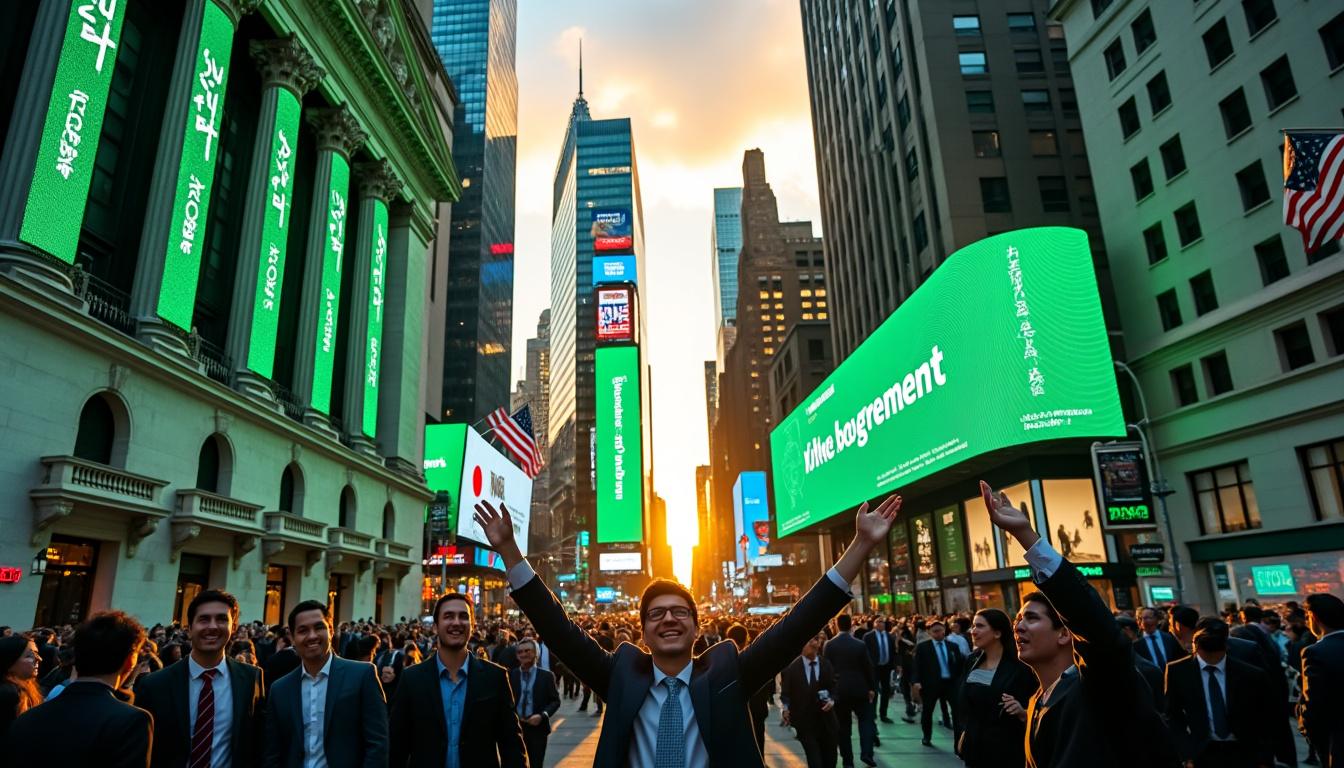découvrez comment l'accord optimiste entre les états-unis et le japon propulse wall street vers de nouveaux sommets, illuminant le marché de vert et renforçant les perspectives économiques. plongez dans l'analyse des impacts de cette entente sur les marchés financiers.