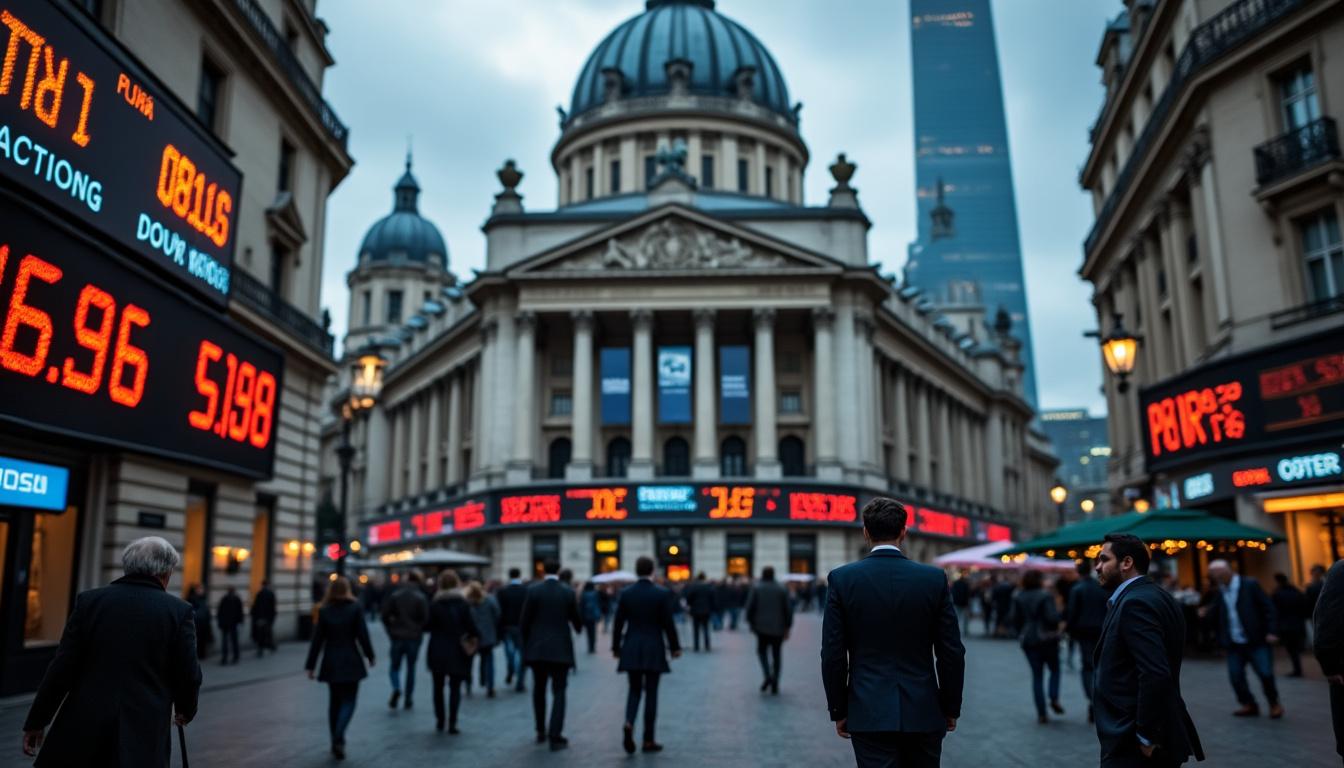 la bourse de paris termine la séance en repli, marquée par des inquiétudes économiques et des performances boursières en baisse. découvrez les raisons et l'analyse de cette clôture négative.