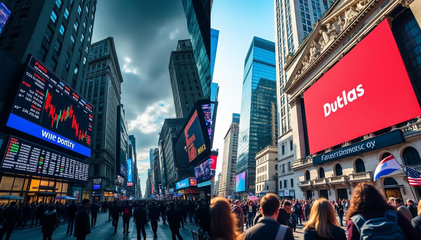 découvrez comment la bourse de paris subit une chute significative tandis que wall street atteint de nouveaux sommets, influencés par des résultats financiers décevants et positifs. analysez les impacts économiques et les perspectives du marché.