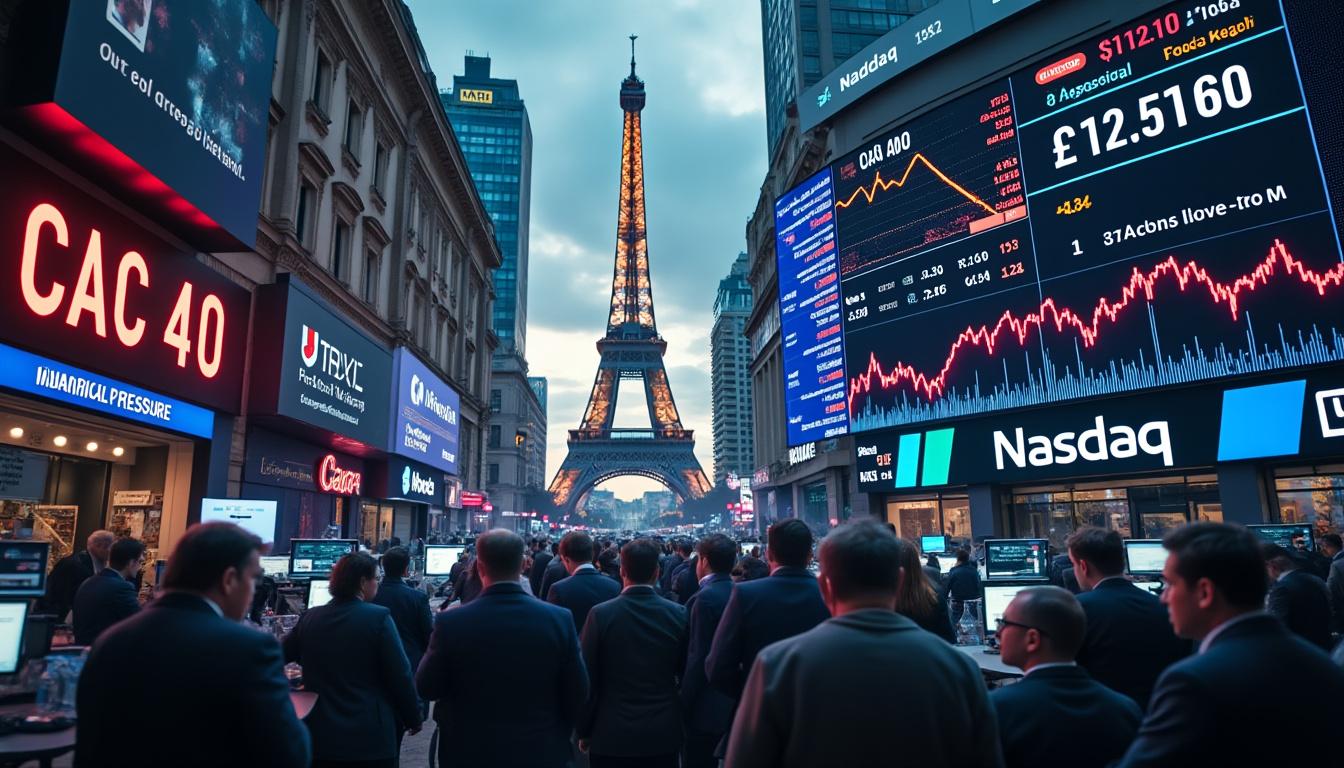 découvrez comment le cac 40 subit la pression suite à la forte baisse du nasdaq, aggravée par les déclarations controversées de donald trump sur les grandes entreprises technologiques américaines. analyse et enjeux pour les investisseurs français.