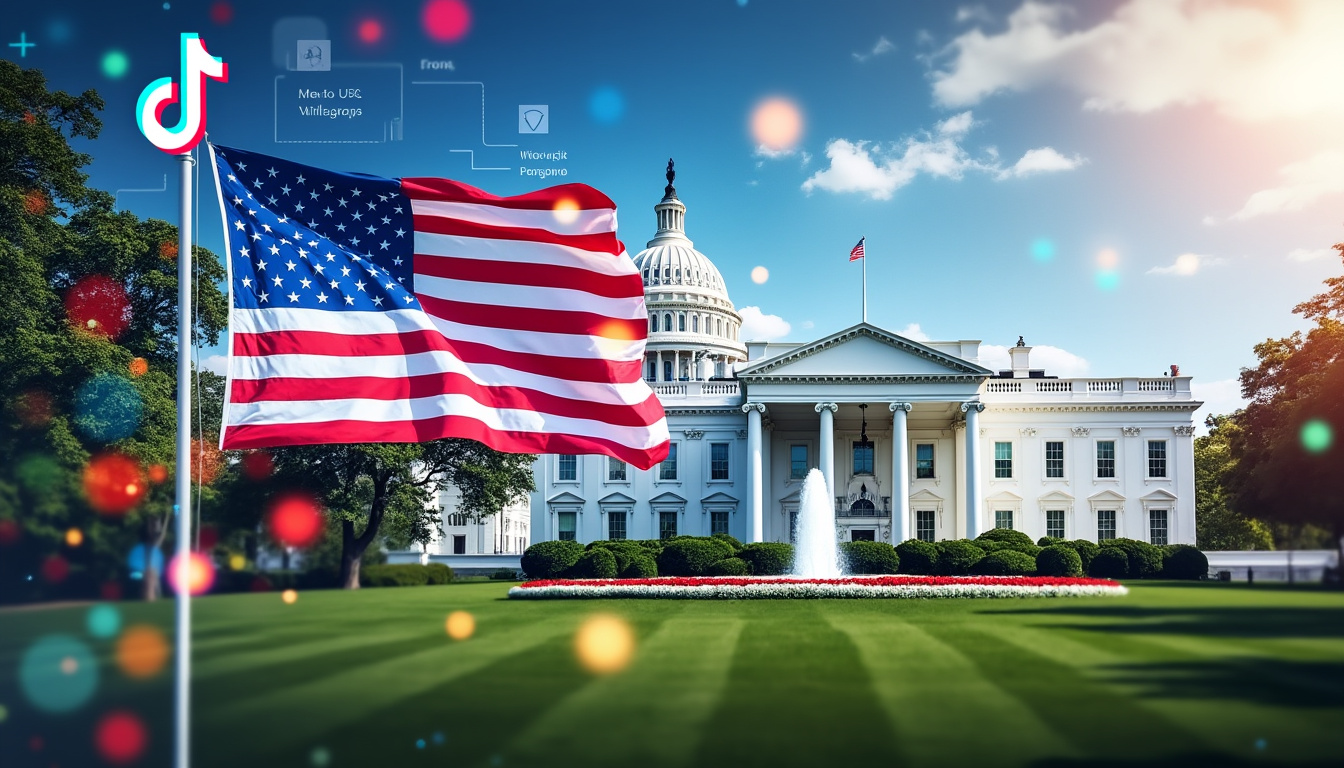 découvrez comment la maison blanche a officialisé la prise de contrôle américaine au sein du conseil d'administration de tiktok aux états-unis pour renforcer la sécurité nationale et la protection des données des utilisateurs américains.