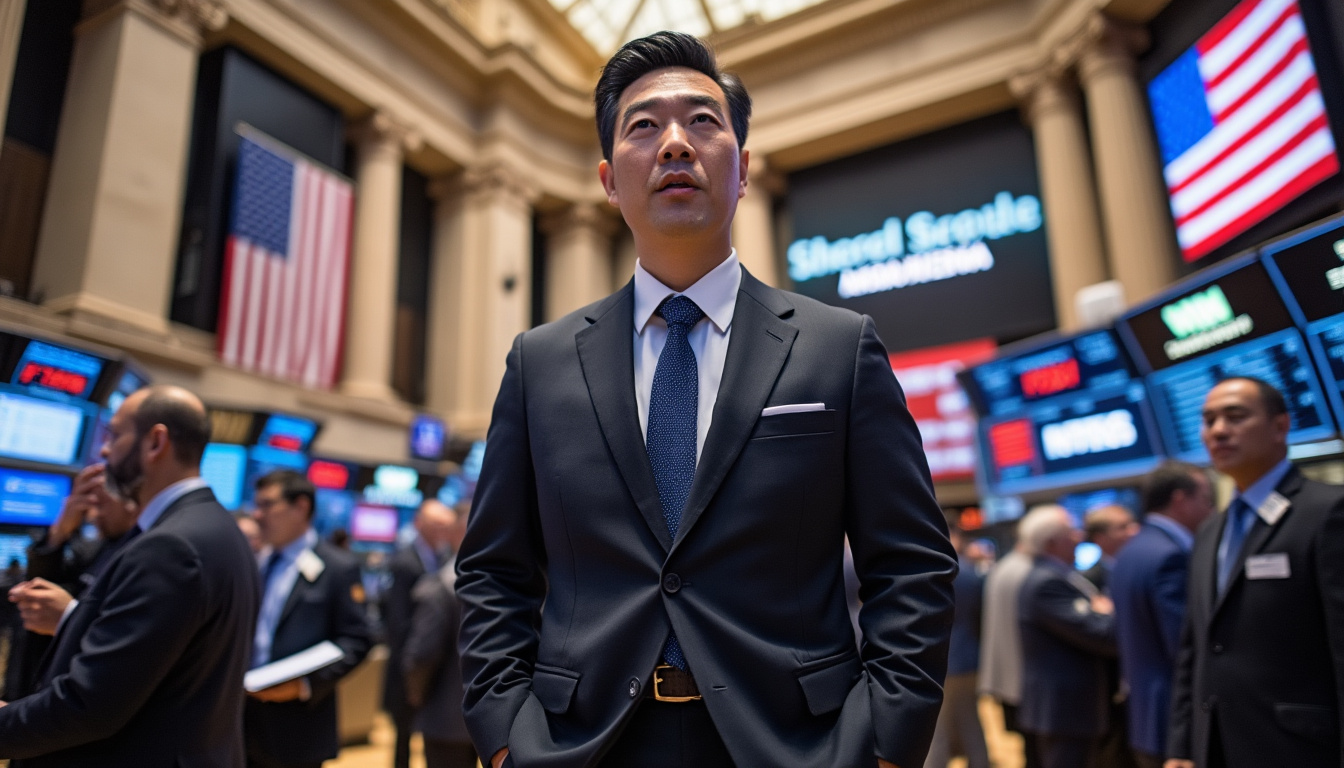 sur le parquet du nyse, lee tente de rassurer les investisseurs américains, inquiets face aux incertitudes politiques et économiques en corée, afin de préserver la stabilité des marchés financiers.