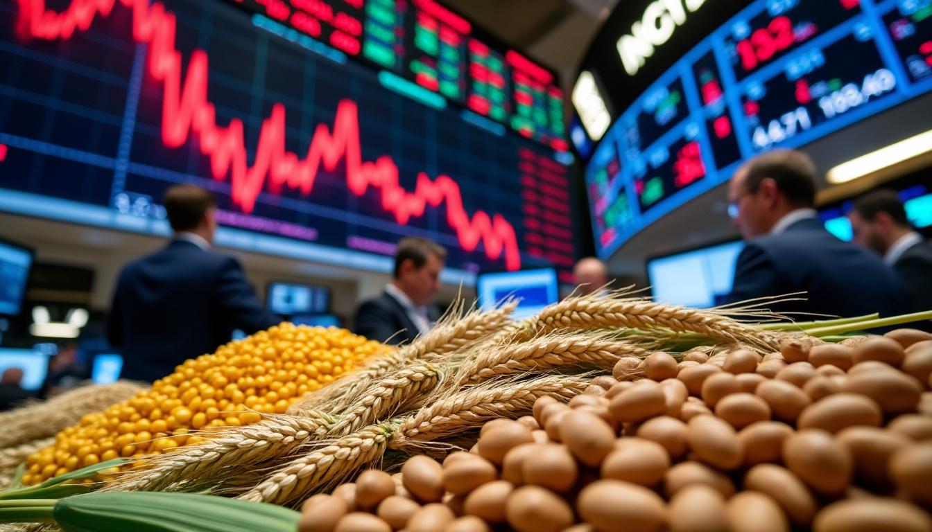 découvrez l’importante chute des prix des matières agricoles à chicago, ses causes principales et les conséquences pour les marchés mondiaux et les producteurs.