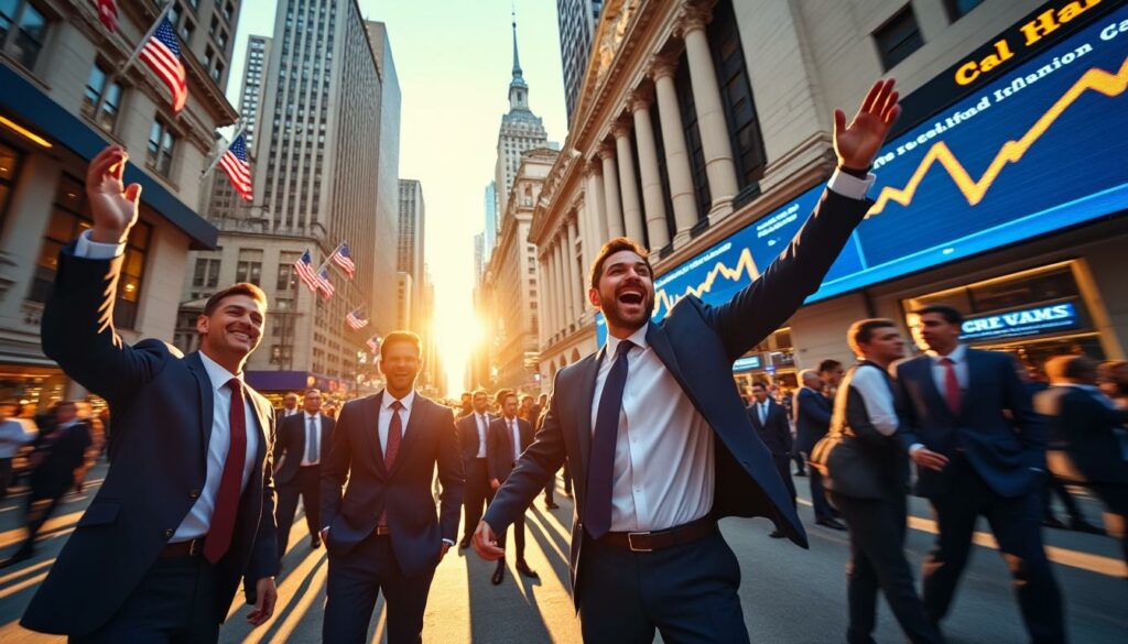 wall street entame la séance avec enthousiasme alors que la baisse de l'inflation aux états-unis rassure les investisseurs et stimule les marchés financiers.