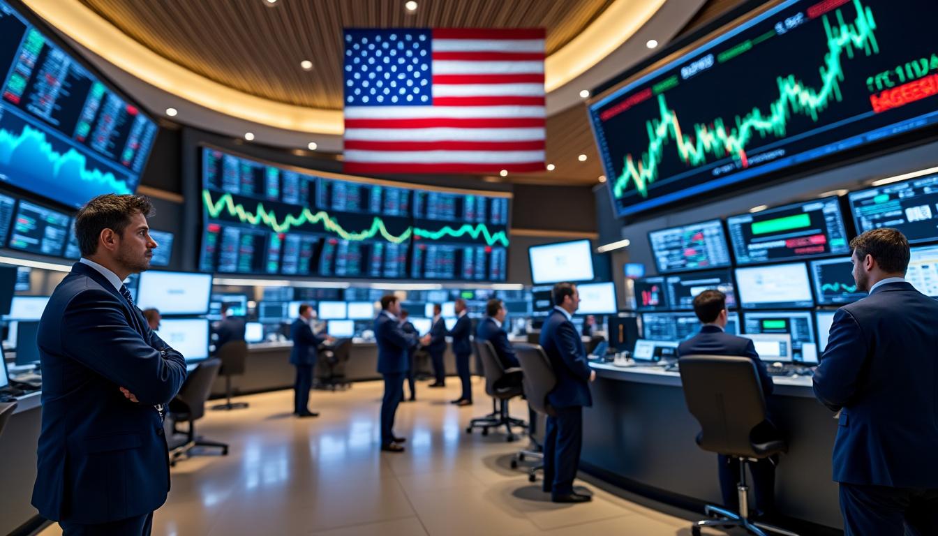 le cac 40 avance légèrement, porté par les attentes positives autour des décisions de la fed américaine.