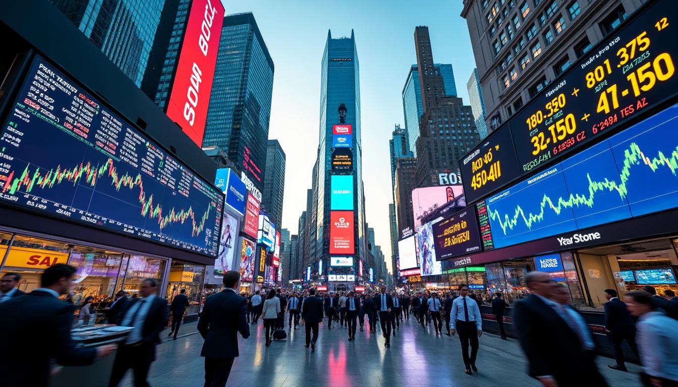 suivez en temps réel les indices clés de wall street pour rester informé des tendances majeures du marché américain et prendre des décisions d'investissement éclairées.