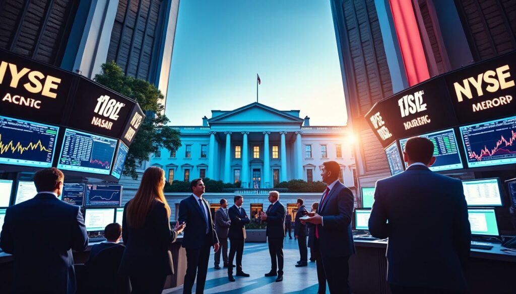 découvrez les raisons insolites qui ont propulsé la bourse américaine à un record historique un an après l'élection de donald trump.