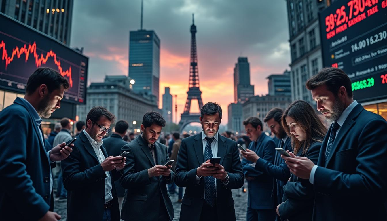 wall street recule alors que les craintes liées aux banques américaines gagnent l'europe, soulevant des inquiétudes sur la stabilité financière mondiale. suivez l'évolution des marchés et l'impact de cette tension internationale.