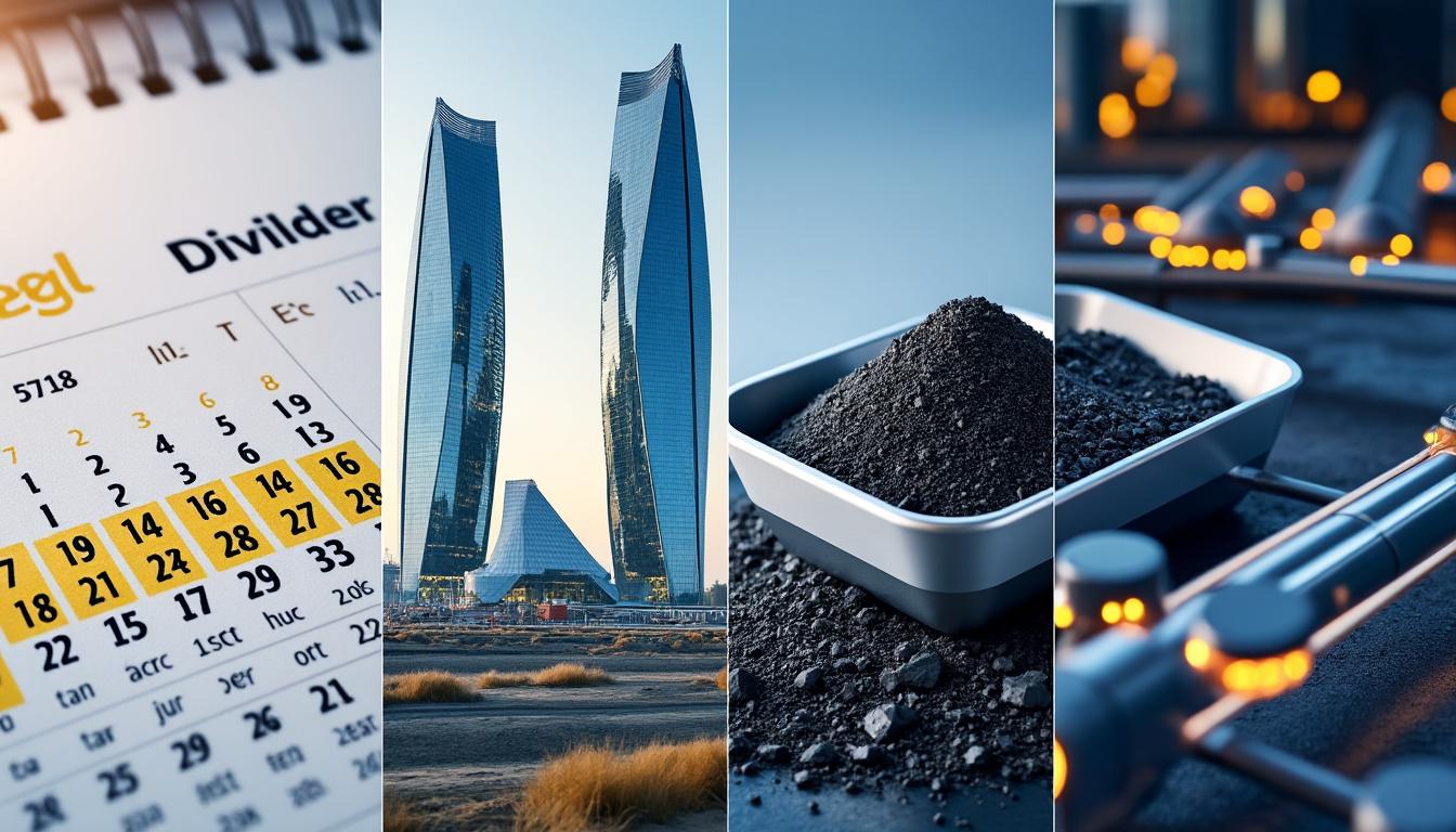 découvrez les dates des dividendes des actions anglo american plc (aal), les étapes importantes de la fusion avec teck, ainsi que les prévisions du marché du cobalt pour 2026 à la date du 23 décembre 2025.