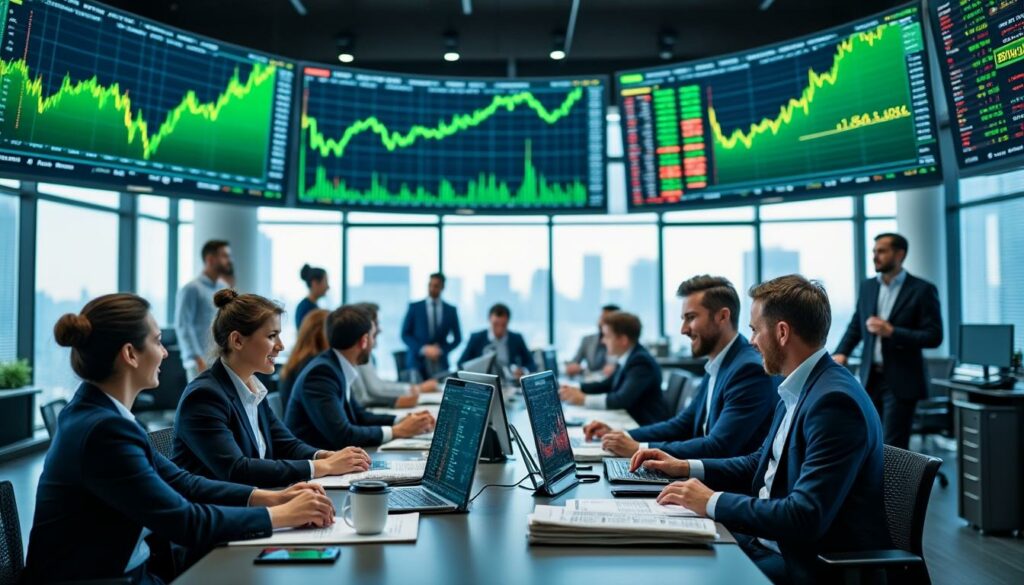 découvrez comment les actions technologiques bénéficient de la baisse des rendements américains après un indice des prix à la consommation modéré, avec un résumé complet des tendances actuelles des marchés.