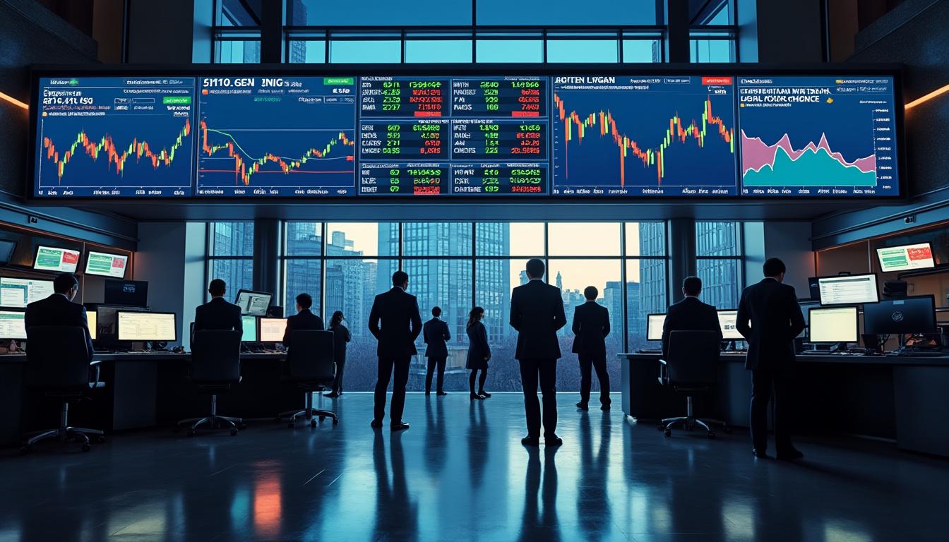 analyse des marchés américains : l'inflation montre des signes de ralentissement, cependant les actions terminent la séance en baisse.