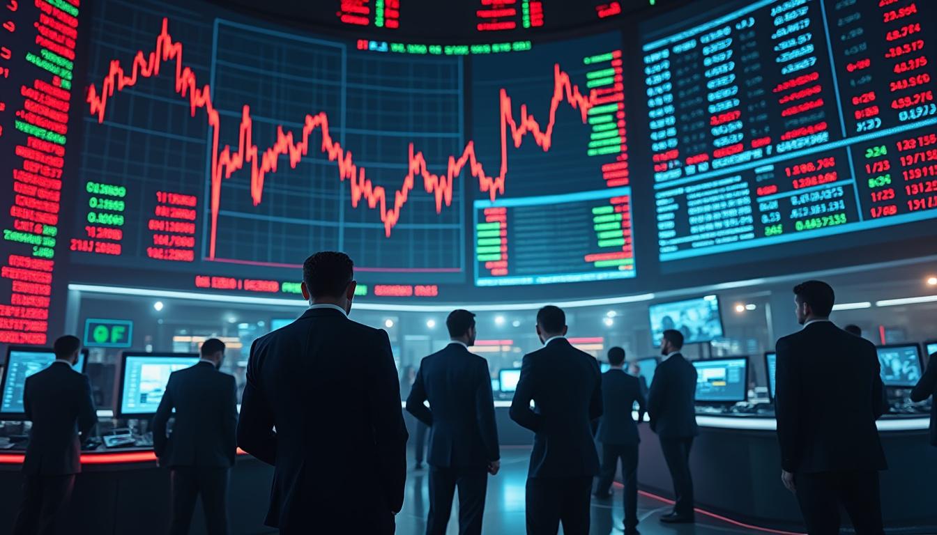 les marchés boursiers américains clôturent en baisse alors que les inquiétudes liées aux développements et risques de l'intelligence artificielle continuent de préoccuper les investisseurs.