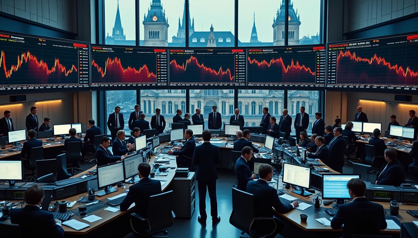 les bourses européennes affichent une performance contrastée après les déclarations de trump sur la sécurisation du détroit, suscitant incertitudes et réactions mitigées sur les marchés financiers.