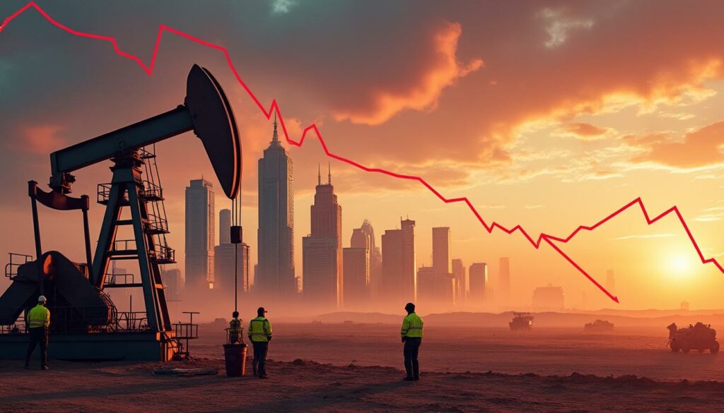 analyse de l'impact du conflit au moyen-orient sur la hausse des prix du pétrole et les répercussions négatives sur les marchés boursiers mondiaux.