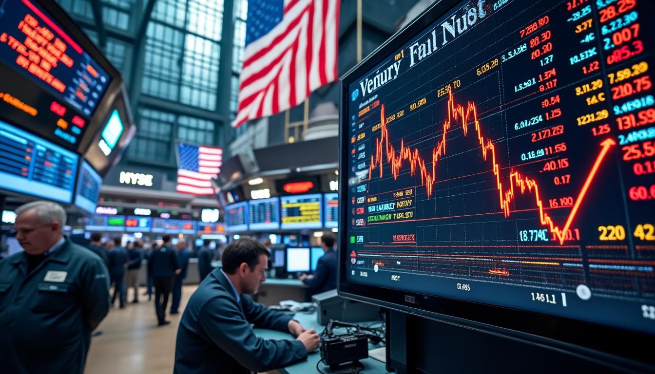 les bourses américaines continuent de chuter après la décision de la fed de maintenir ses taux inchangés, suscitant des inquiétudes sur les marchés financiers.