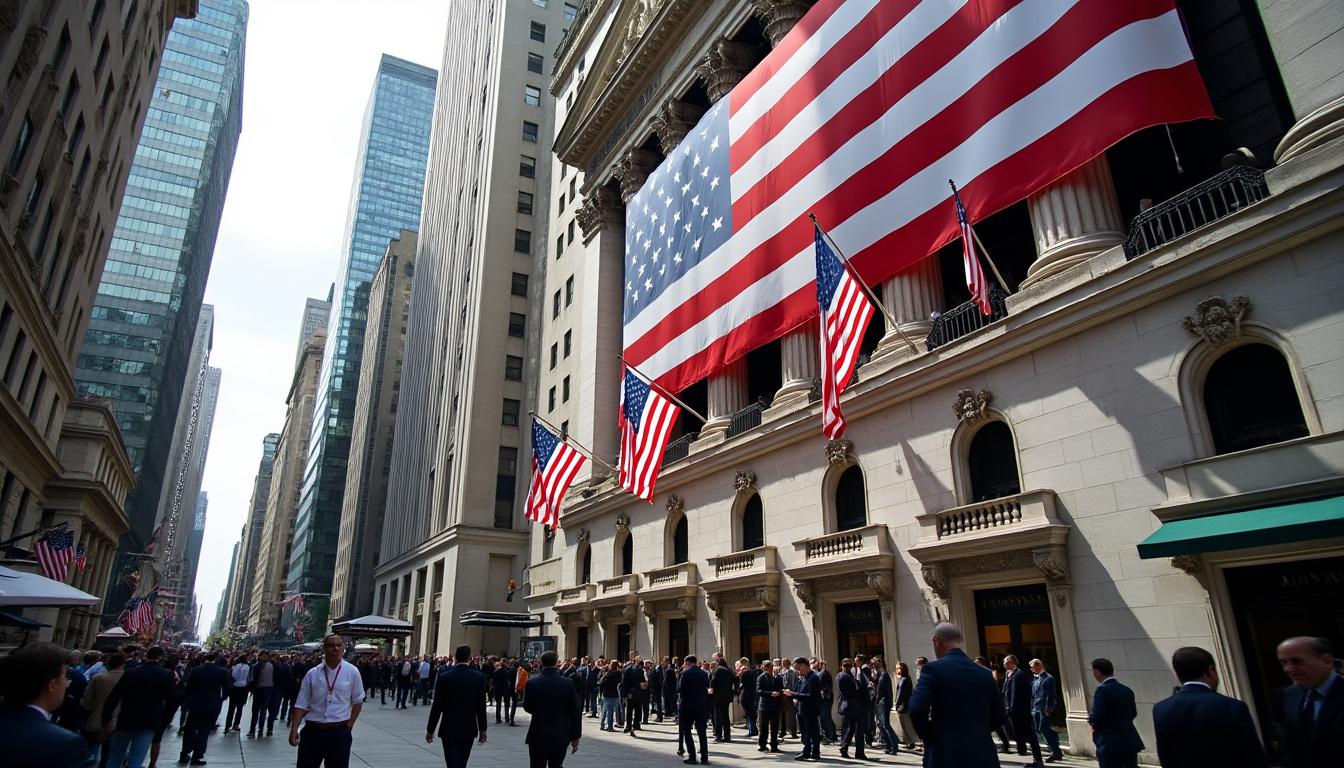 wall street termine la séance en forte hausse, surmontant les incertitudes géopolitiques grâce à des indicateurs économiques encourageants et un optimisme retrouvé parmi les investisseurs.