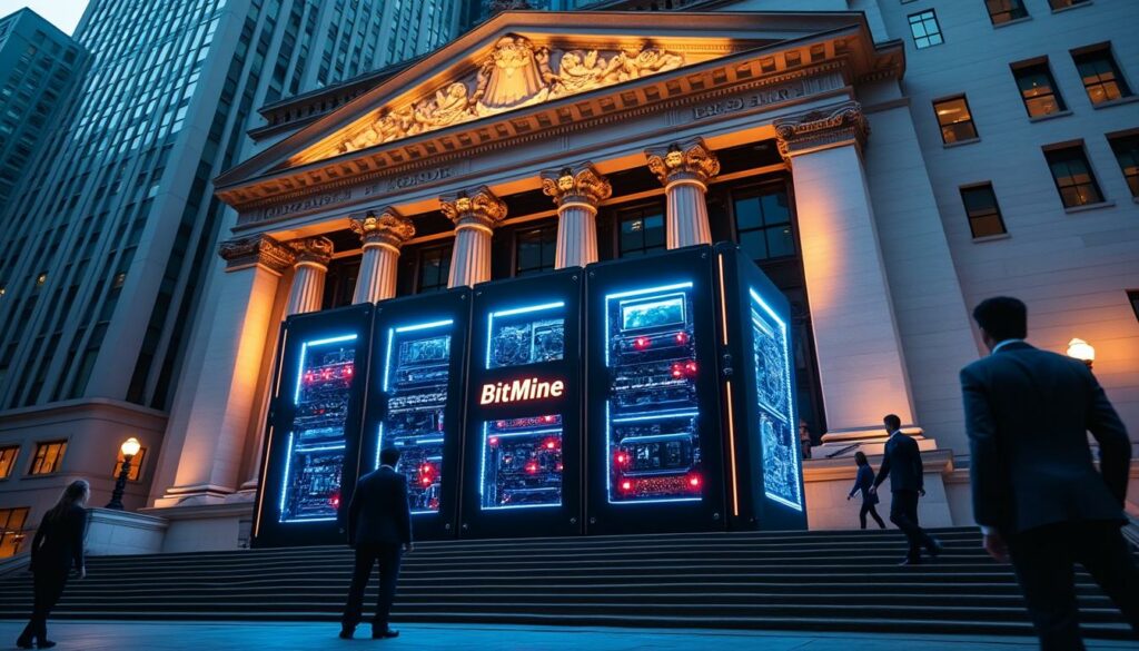 découvrez l'arrivée de bitmine de tom lee à la bourse de new york, valorisée à 11 milliards de dollars dans le secteur de la crypto-monnaie.