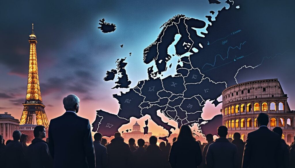 découvrez comment l'europe navigue à travers des turbulences géopolitiques et des bilans contrastés, dessinant un paysage en pleine mutation économique et politique.