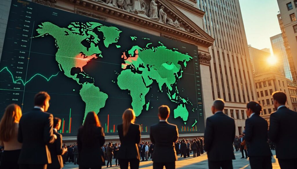 wall street termine la séance en hausse, les investisseurs restant attentifs aux développements géopolitiques qui pourraient influencer les marchés.