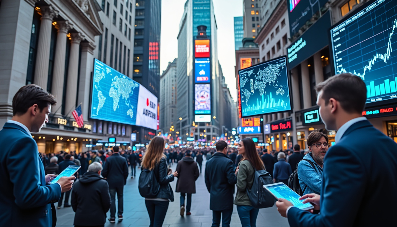 wall street ouvre en hausse grâce à l'essor de l'intelligence artificielle, éclipsant les préoccupations géopolitiques liées au moyen-orient.