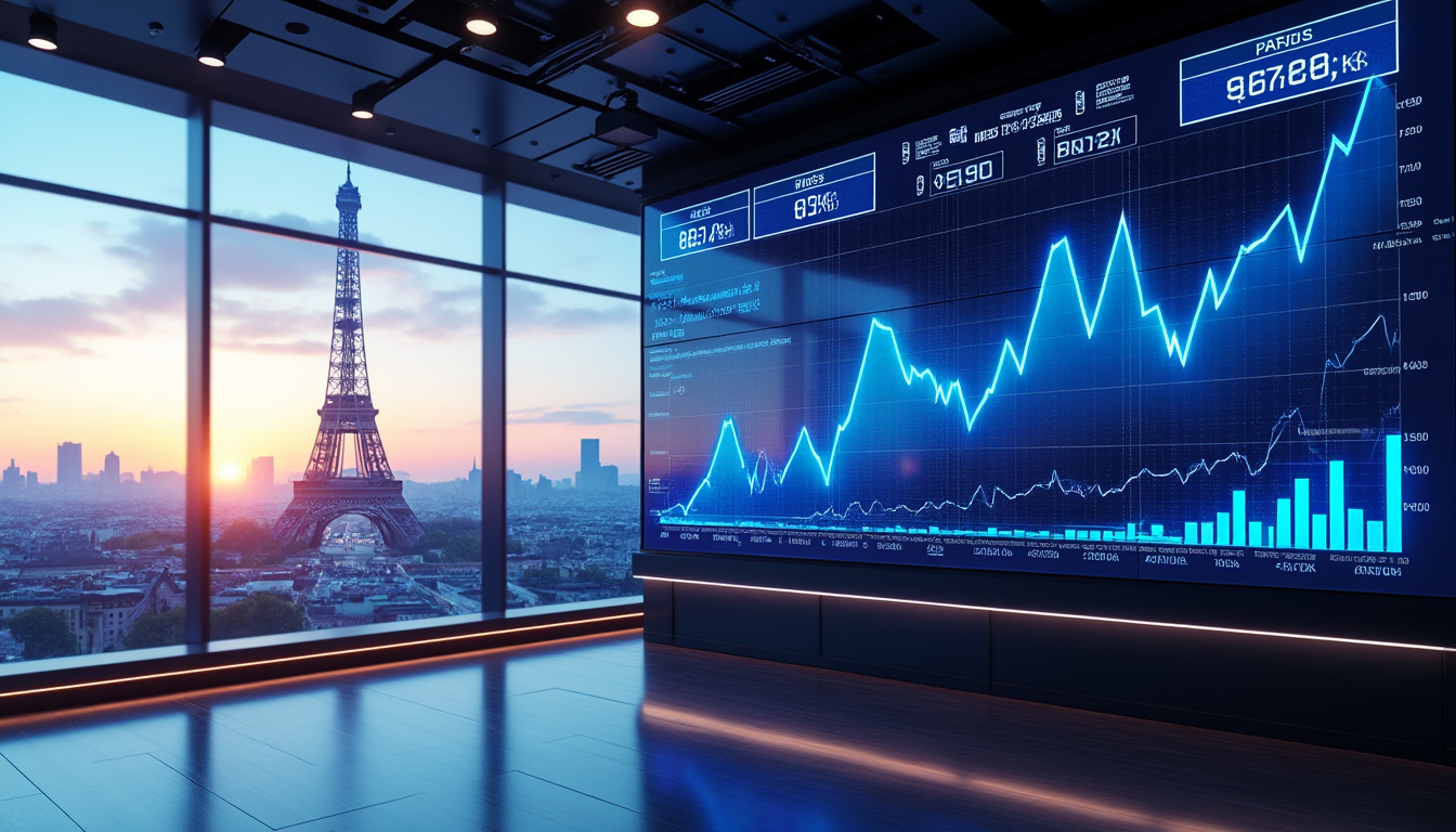 la bourse de paris progresse grâce à la performance de stmicroelectronics et à l'essor rapide de l'intelligence artificielle, stimulant la confiance des investisseurs.